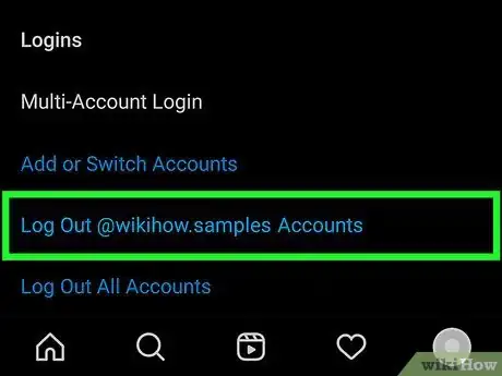 Image intitulée Unlink Two Instagram Accounts Step 14
