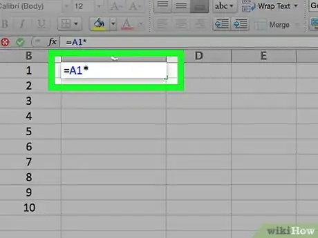 Image intitulée Multiply in Excel Step 12