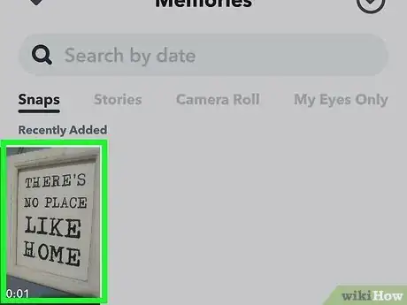 Image intitulée Delete a Snap on Snapchat Step 12