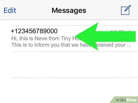 Image intitulée Delete Text Messages From an iPhone Step 9