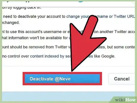 Image intitulée Deactivate a Twitter Account Step 5