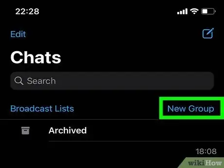 Image intitulée Create a Group in WhatsApp Step 3