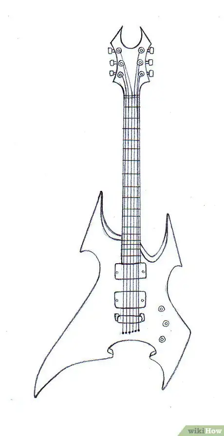 Image intitulée Draw Guitars Step 12