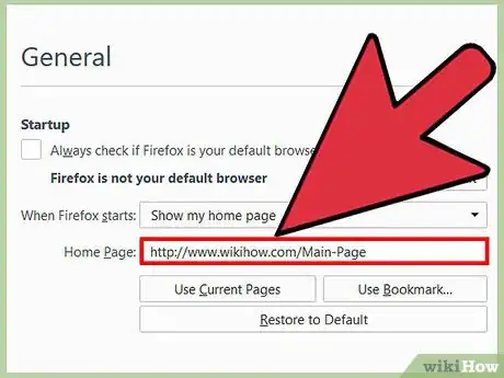 Image intitulée Change your Start Page on Mozilla Firefox Step 8