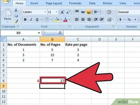 Image intitulée Use the Sum Function in Microsoft Excel Step 8