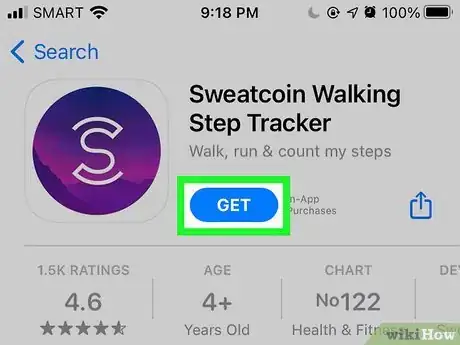 Image intitulée Make Money with Sweatcoin Step 1