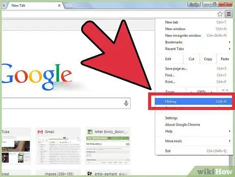 Image intitulée Clear Most Visited on Google Chrome Step 5