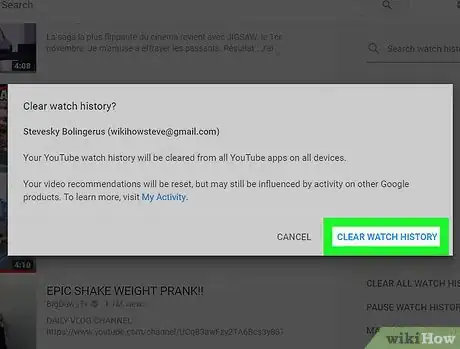 Image intitulée Clear Your YouTube History Step 11