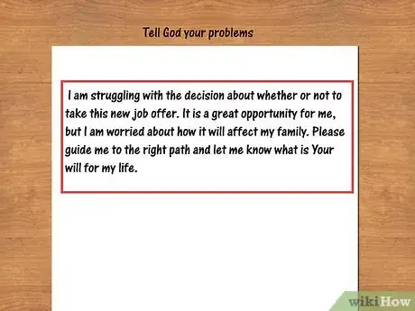 Image intitulée Write a Prayer Letter to God Step 9