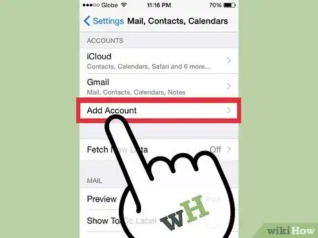 Image intitulée Sync a Hotmail Account on an iPhone Step 3