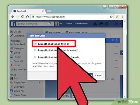 Image intitulée Turn Off Chat on Facebook Step 10