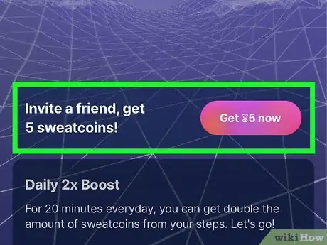 Image intitulée Make Money with Sweatcoin Step 6