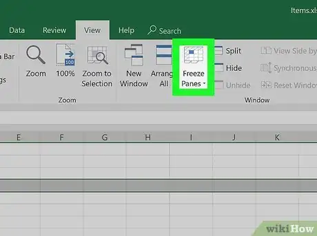 Image intitulée Freeze Cells in Excel Step 7