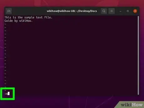Image intitulée Create and Edit Text File in Linux by Using Terminal Step 15