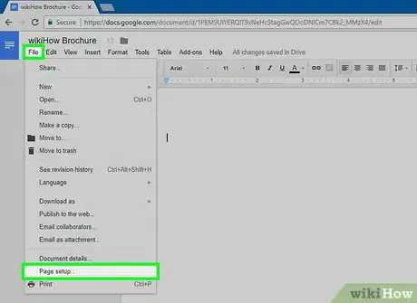 Image intitulée Make a Brochure Using Google Docs Step 6