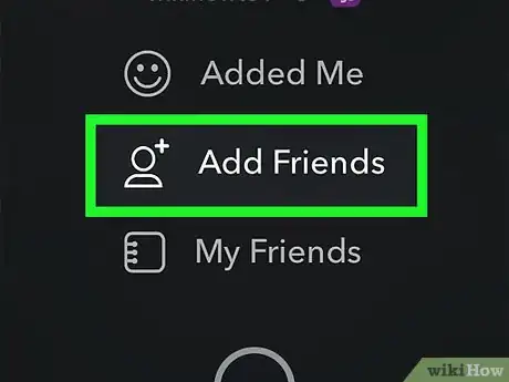 Image intitulée Use Quick Add on Snapchat Step 11