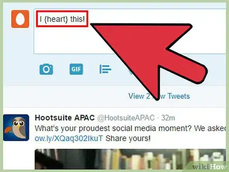 Image intitulée Make a Heart on Twitter Step 10