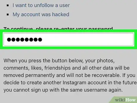 Image intitulée Delete an Instagram Account Step 11