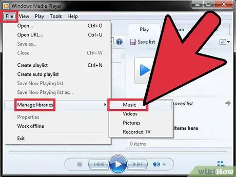 Image intitulée Transfer Songs from Windows Media Player to iTunes Step 1