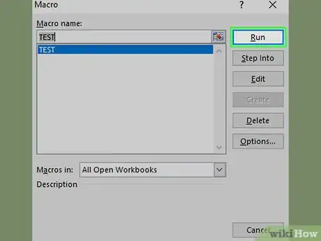 Image intitulée Use Macros in Excel Step 30