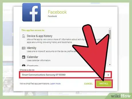Image intitulée Install Facebook to Your Android Device Step 4