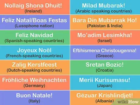 Image intitulée Say Merry Christmas in Different Languages Step 1