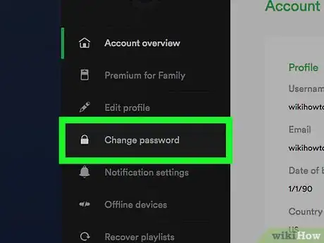 Image intitulée Change Your Spotify Password Step 7