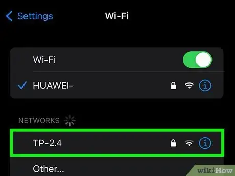 Image intitulée Change WiFi to 2.4 Ghz on iPhone Step 4