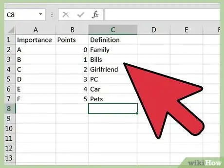 Image intitulée Manage Priorities with Excel Step 3