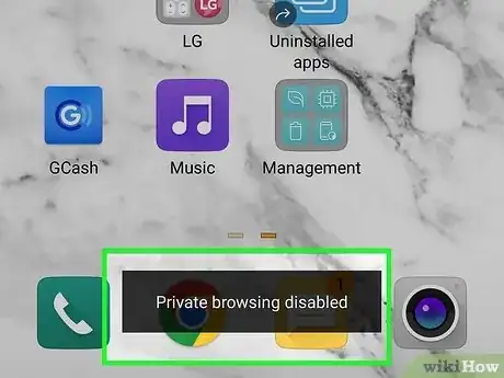 Image intitulée Disable Incognito Mode on Android Step 4