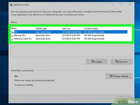 Image intitulée Defragment a Disk on a Windows Computer Step 3