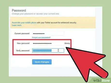 Image intitulée Change Your Twitter Password Step 4