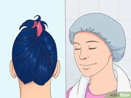 Image intitulée Remove Blue or Green Hair Dye from Hair Without Bleaching Step 15