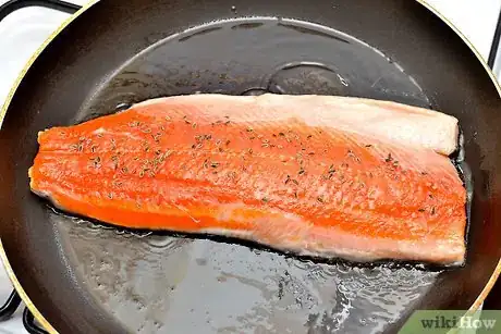 Image intitulée Cook Rainbow Trout Step 4