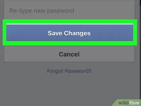 Image intitulée Change Your Facebook Password Step 9