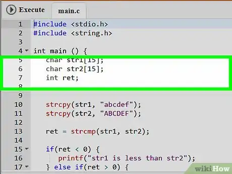 Image intitulée Compare Two Strings in C Programming Step 4