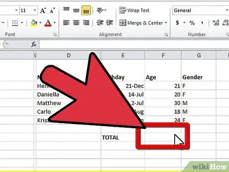 Image intitulée Divide in Excel Step 10