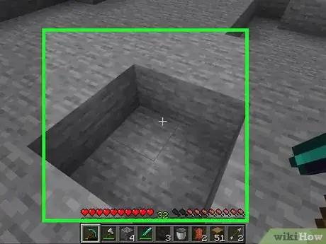 Image intitulée Create an Infinite Water Supply in Minecraft Step 1