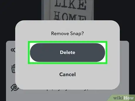 Image intitulée Delete a Snap on Snapchat Step 15