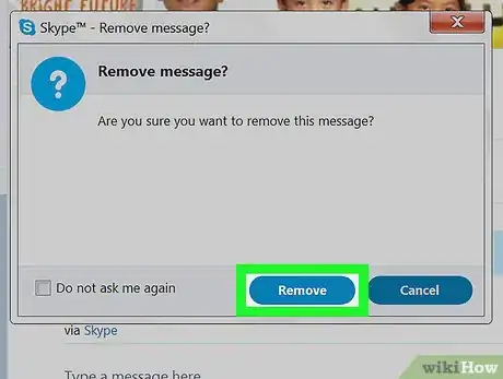 Image intitulée Delete Conversations on Skype on a PC or Mac Step 12