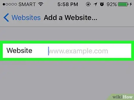Image intitulée Block a Website in Safari Step 8