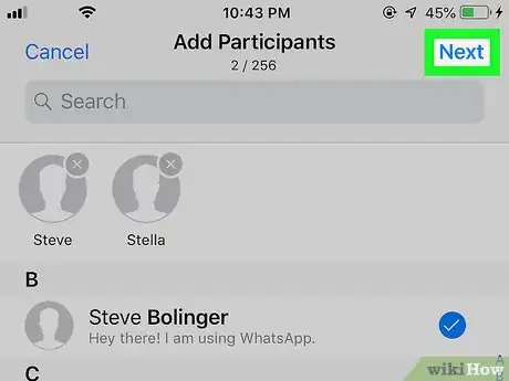 Image intitulée Send a Message to Multiple Contacts on WhatsApp Step 6