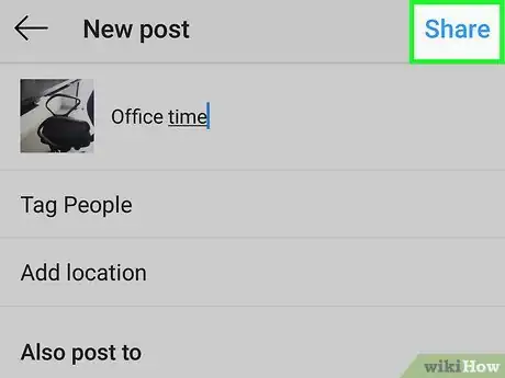 Image intitulée Post on Instagram Step 8