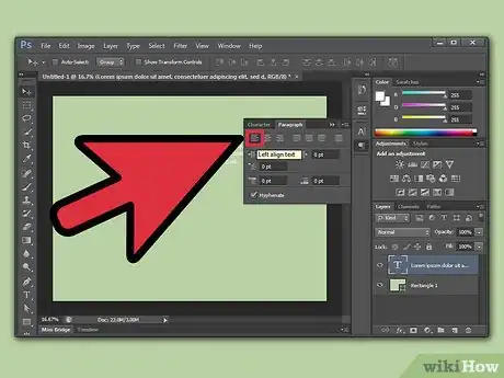 Image intitulée Justify Text in Photoshop Step 9