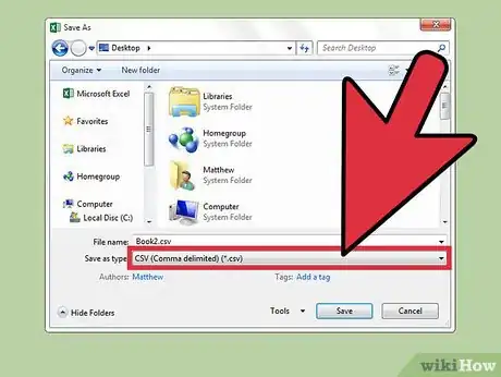 Image intitulée Create a CSV File Step 5