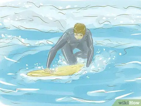 Image intitulée Stand Up on a Surfboard Step 6