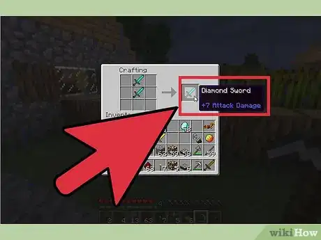 Image intitulée Make a Sword in Minecraft Step 19