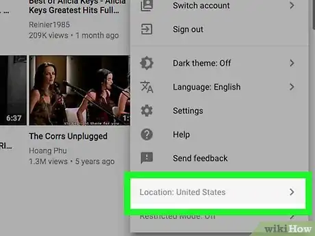 Image intitulée Change Your Country in YouTube Step 3