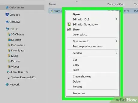 Image intitulée Use Windows Command Prompt to Run a Python File Step 3