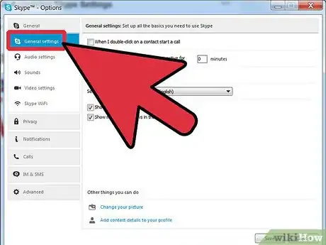 Image intitulée Edit Your General Settings on Skype Step 4